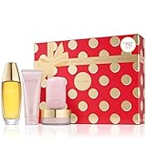 Estée Lauder Beautiful Luxury Collection Fragrance Gift Set | 4-Piece Set with Full-Size Eau de Parfum Spray 3.4 Fl Oz, Full-Size Soap 4 Ounce, Travel-Size Body Lotion 3.4 Ounce & Body Powder 1 Ounce