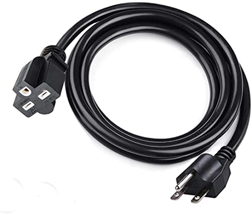 20FT NEMA 6-15P/6-15R Power Extension Cord for 220/240V Air-Condition,Power Cable for Led Grow Lights, Digital Ballast Power Cord,UL Listed 3 Prong 14 Gauge SJTW Cable,15 Amp 240Volt Phyoto