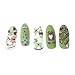 Produktbild Weihnachten Nagelsticker 3D Druck Nail Art Sticker Manicure Adhesive Design Tipp Nagel Art Aufkleber Decals ManiküRe Tipps Abziehbild Dekoration Festival Geschenk Nagelaufkleber