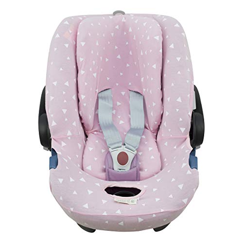 JANABEBE Funda para Cybex Aton Cloud- Q-M-2-4-5 (Aton 4 Pink Sparkles)