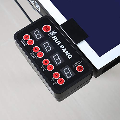 NICCOO Table Tennis Robot with Catch Net Automatic Ping Pong Robot Machine for Training with 9 Different Spin Balls Table Tennis Robots Automatic Ball Machine for Training 50W