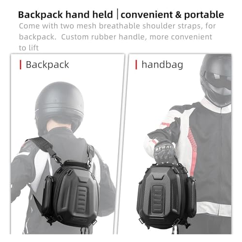 Solución de carga y herramientas con bolsa extensible de moto 6
