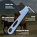 Histotree Hoop Picks For Horse,Horses Hoop Pick With Brush,Professional Horse'S Grooming Tool,2 In 1 Equine Supply