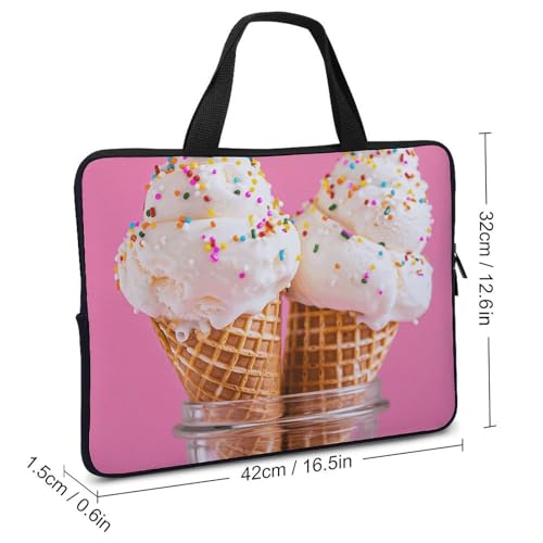 Sacoche ordinateur portable glace imprimée protège vos tablettes