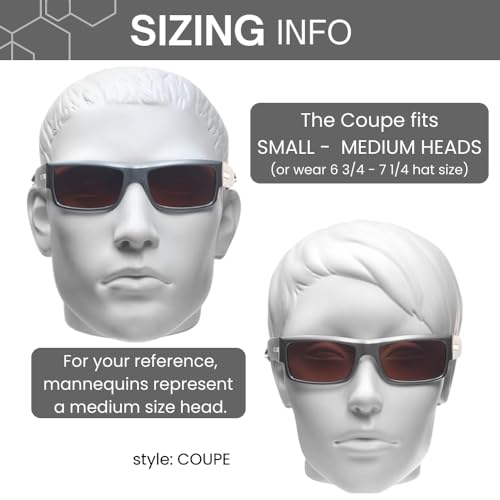 Image of proSPORT Blue Light Reducing High Definition HD Lens Sunglass TR90 Sport Frame Men Women