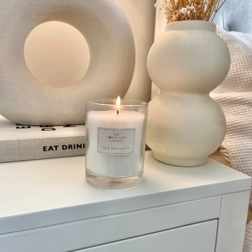 Luxury Scented Candles Gifts for Women | Natural Wax Blend | 45 Hours Burn Time | The Copenhagen Company - Amber & Vanilla (7oz) - Image 4