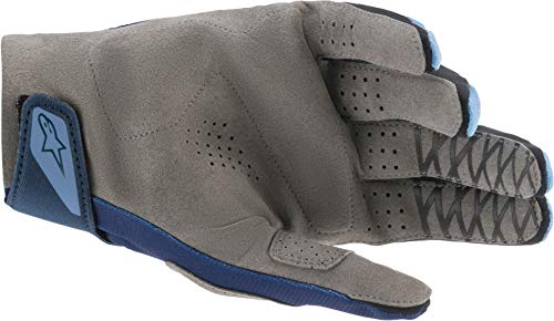 Luva Alpinestars Racefend 2021 Azul Escuro Vermelh