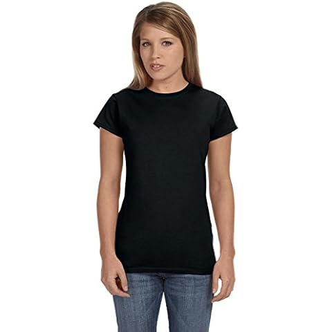 Gildan Ladies Soft Style T-Shirt in Black Cover