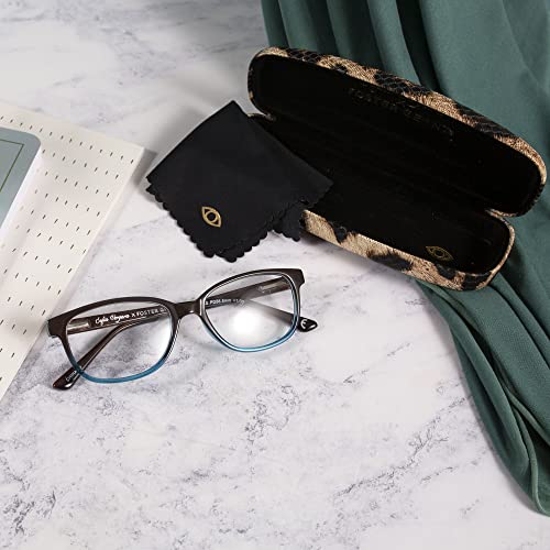 Image of Sofia Vergara x Foster Grant Women's Alicia Blue Light Multi Focus Readers