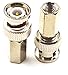 OdiySurveil(TM) 20PCS BNC Male Twist-on Coax Coaxial Connector for CCTV Security Camera