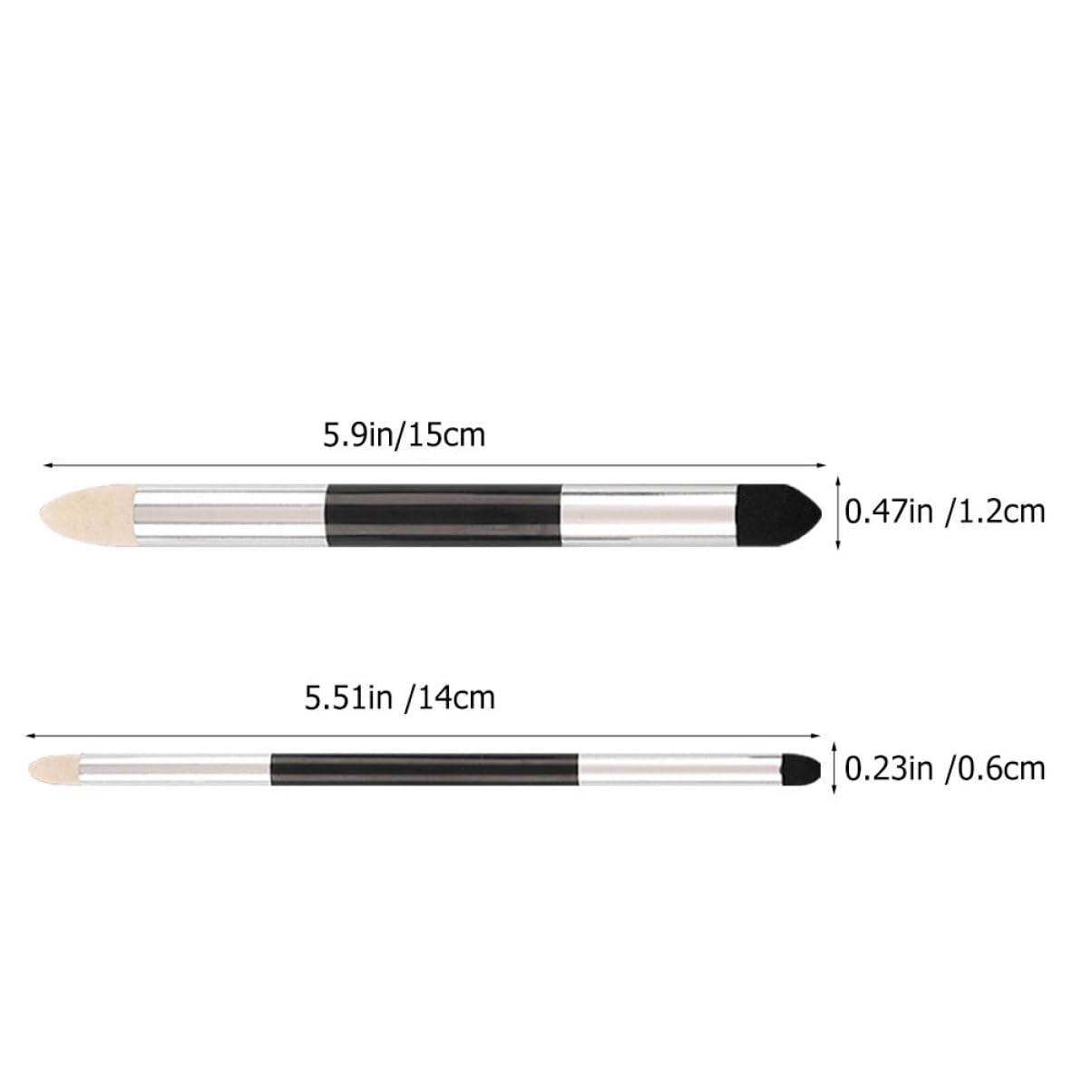 STOBOK 2pcs Sketch Erase Pen DIY Sponge Paint Brushes Paint Sponge Blending Sponge Paint Blending Sponge Pen Sketch Rubbing Sponge Brush Sponges Drawing Art Blenders Paint Tools Plastic