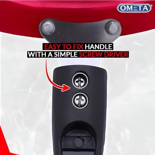 Image of OMETA Aluminium Non-Stick Non-Induction Healthy Dosa Tawa Tawa 26 cm Diameter