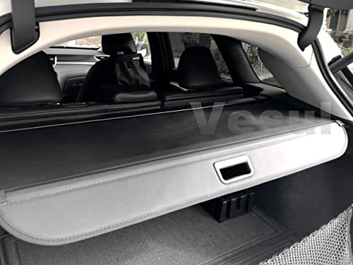 Vesul Retractable Rear Trunk Cargo Cover Compatible With Infiniti Qx50 2019 2020 2021 2022 2023 Security Shade Shield Tonneau Cover Anti-Peeping Luggage Privacy Screen With Extra Canvas Cover #TOP7