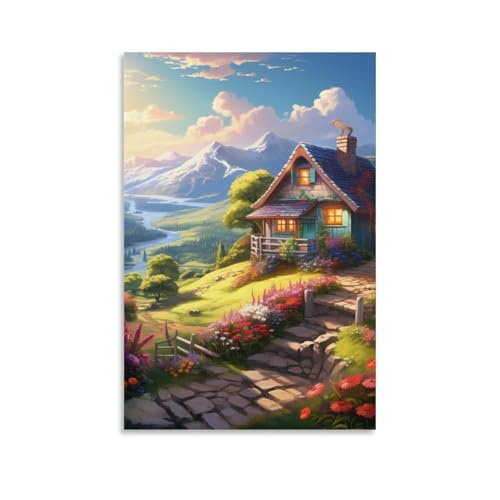 Cuadros decorativos Sweet Landscape para transformar paredes vacias de pasillo