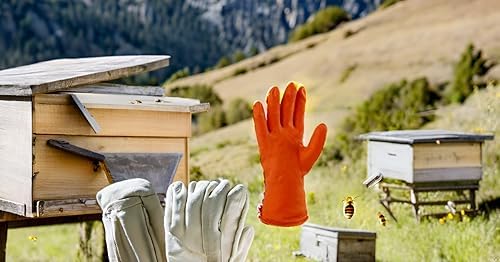 ADSANS Rubber bee Keeping Gloves - Image 7 thumbnail