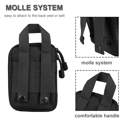 Sac utilitaire médical compact IFAK marron pour randonnée et camping X2 - 3