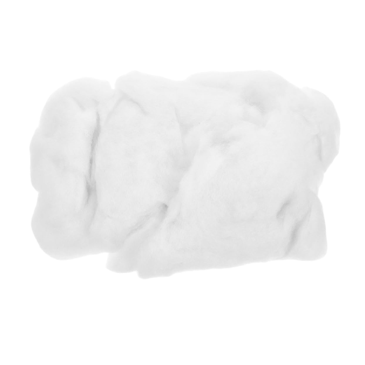 SEWACC Cotton Pillow Filling 200g Fiber Batting for Quilts Stuffed Animals and Crafts Soft Comfortable Machine Washable