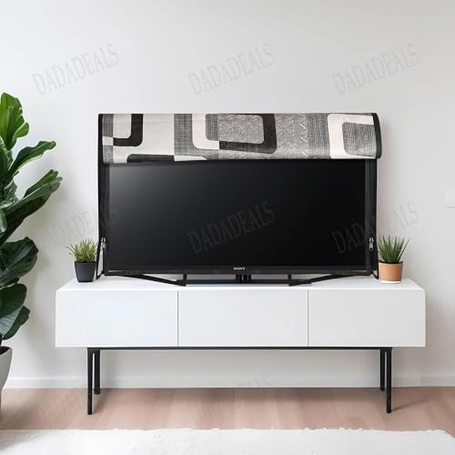 Image of Premium 43 Inch Smart LED TV Cover - Waterproof & Dustproof, PVC Protective TV Cover