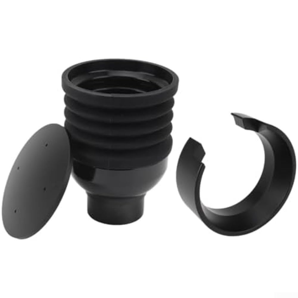 Kaffeemühlen-Basis mit Dosierring und Blasenbehälter-Boden, ABS-Material, für Eureka Mignon MMG-Serie für sauberes Mahlen in Haus, Büro, Café, Restaurant (Basis + Balg + Ring)