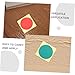 LIFKOME 15pcs Pressure Gauge Identification Stickers Red Gauge Warning Stickers Industrial Adhesive Tags