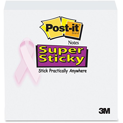 Post It Breast Cancer Awareness Notepads, 3 per Pack