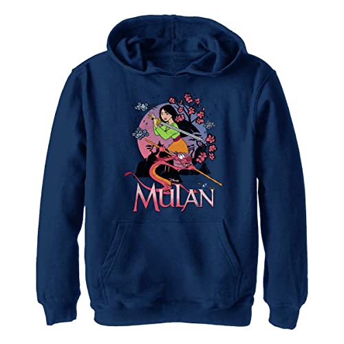 Pull à capuche Disney Mulan confortable pour enfant actif taille L