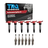 TRQ Ignition Coil & Spark Plug Kit 12 Piece Compatible with 2008-2012 Land Rover LR2 2007-2016 Volvo S60 2007-2016 S80 2015-2016 V60 2008-2010 V70 2010-2016 XC60 2008-2015 XC70 2007-2014 XC90