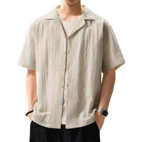 Chemise Tencel homme coupe relaxée en fibre éco-responsable douce et légère