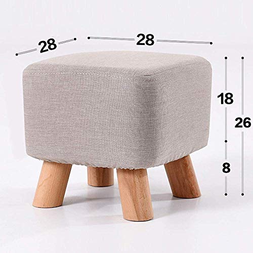 Tabourets de pied de vanité pour coin coiffeuse de chambre - 6