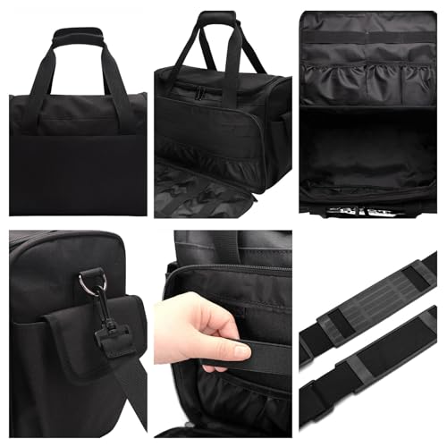 Sac à outils de coiffure multifonctionnel à sangle d'épaule réglable