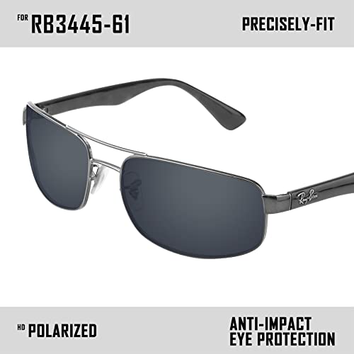 Image of Polarized Replacement Lenses for Ray-Ban RB3445 Sunglass