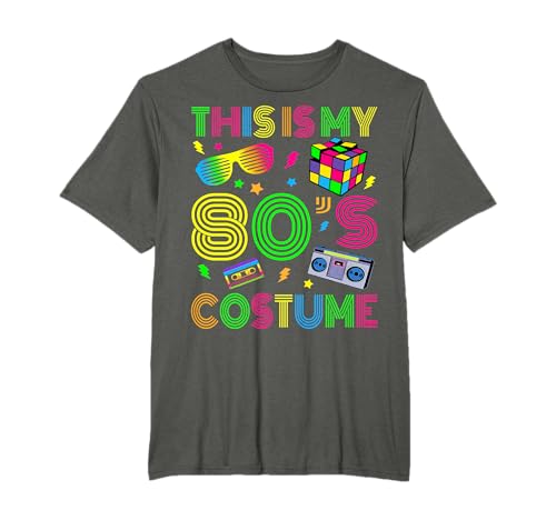 This is My 80s Costume Fancy eighties dress Party Idea T-Shirt