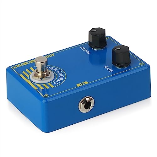 OUSIKA Pédale d’effet Guitare Chorus True Bypass Accessoires for Guitare électrique Pédale d’effet Guitare Tuner - Les Beatles, Paul McCartney, John Lennon, RIngo Starr, George Harrison OUSIKA Pédale d'effet Guitare Chorus True Bypass Accessoires for Guitare électrique Pédale d'effet Guitare Tuner – Image 4