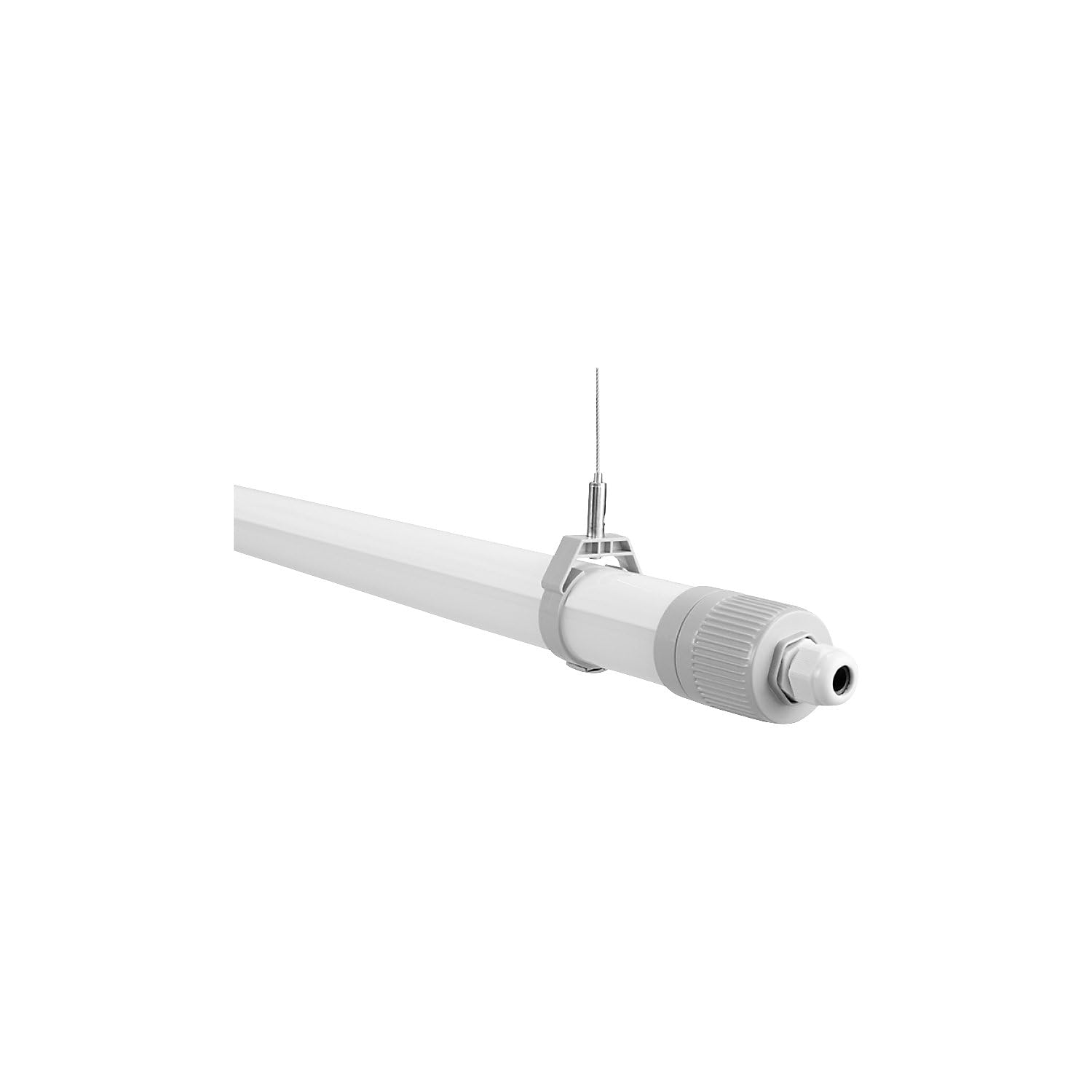 kaiserkraft | Plafoniera a LED stagna PIPE | 5000/5500 / 5200 lm | 3000/4500 / 6000 K | lungh x Ø 1550 x 50 mm