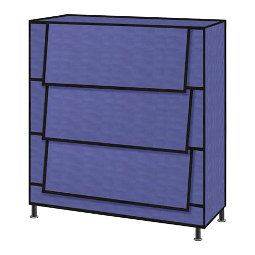 TRENDY Multipurpose Shoe Rack Cabinet 3 Layer All-in-one Storage Organizer with Dustproof Cover | Space-Saving Shoe Stand for Home, Wardrobe & Entryway