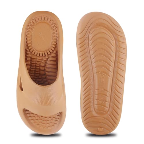 Image of FLITE FL-2015 Olive Sliders for Men - Comfortable & Durable Footwear