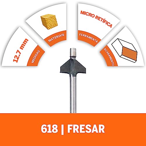 Dremel Fresa 618 Para Chanfrar 1/2