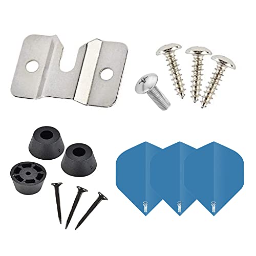 One80 Dartboard Mounting Bracket Wall Bracket For Hanging Dartboard Stainless Steel Dart Holder Dart Display Stand Wall Bracket And Screws Hardware Kit Replacement For Mounting Dartboard #TOP4