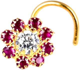 CZ Nose Ring 20G Dainty Nose Hoop Nose Piercing Septum Ring Mini Nose Jewelry Criss Cross Nose Ring Bendable Hoop Piercing 316L Surgical Steel CZ 20G 8mm Nose Ring Sterling Silver