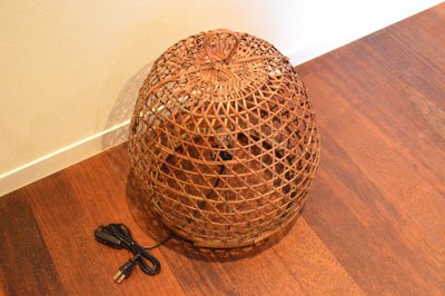 Amazon.co.jp : 間接照明 スタンドライト ♪ラタンの置き型ランプ