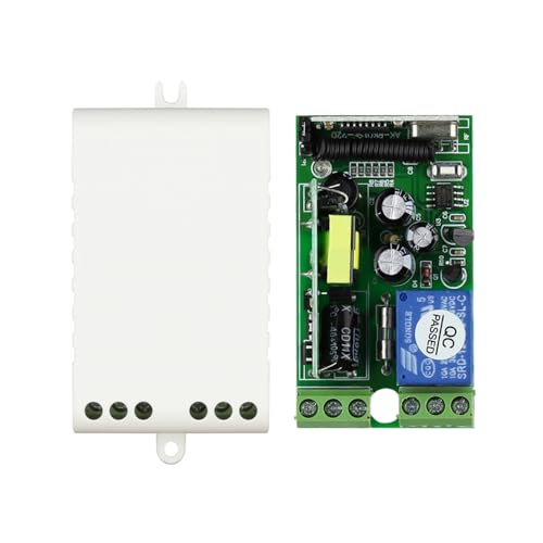 Porte électrique télécommande sans fil interrupteur 433 1 canal AC