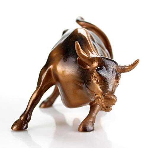 Torkia - Official Licensed Bronze Wall Street Bull Stock Market Nyc Figurine Statue (X-Large) #TOP1