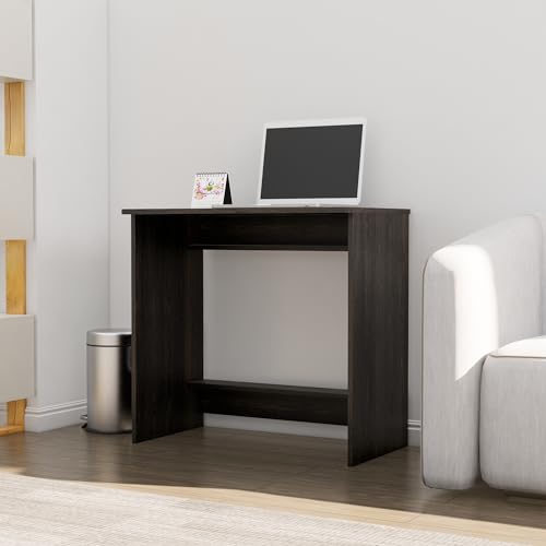 Image of Bniture Wooden Study Table for Home | Engineered Wood Laptop Study Table | Multi Purpose Office Desk for Laptop, Computer, Writing | Table for Study | Workstation Home & Office | Flower Wenge