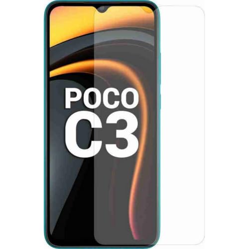 Image of ScreenUp Matte Finish Screen Protector for Poco C3 - Anti-Glare, Scratch-Resistant, Bubble-Free, Smooth Touch, Full Coverage, Easy Installation