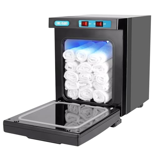 Handtuchwärmer, 5L Handtuchheizschrank, Handtuchheizer, UV-Handtuch Sterilisator Kabinett, Heißer Towel Warmer, Heizung Handtücher, Handtuch Warmhalter, Handtuch Wärmegerät, Handtuchheizung, Schwarz