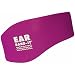 Ear Band-It Swimming Headband - Invented by Physician - Keep Water Out, Hold Ear Plugs In - The ORIGINAL Swimmer's Headband - Doctor Recommended - Secure Earplugs (Magenta, Medium (ages 4-9))
