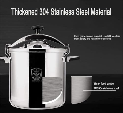 Pressure-Cooker-Explosion-ProofLarge-Capacity-Stainless-Steel-High-Pressure-Cooking-Pot-Suitable-for-Gas-Induction-Cooker-High-Pressure-CookerSilver-18L
