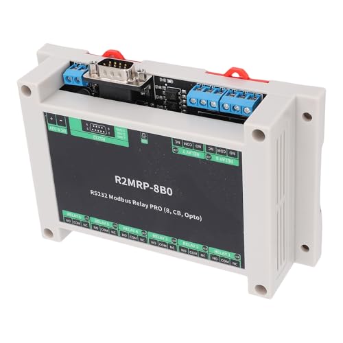 Módulo de relé industrial RS232 Zunate para solucionar errores de control RTU 2