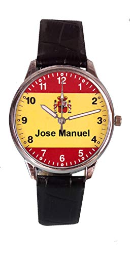 Temax Reloj Bandera de España 307ES9N-P Personalizado