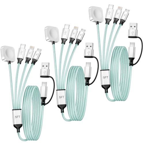 Image of Car Charger Multi Charging Cable for iWatch Charger /iPhone Charger /Galaxy